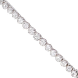 Broche Barette en or blanc et diamants - Castafiore