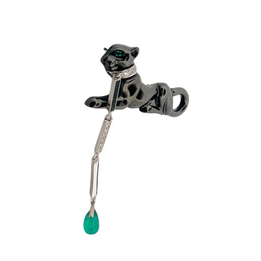 Broche CARTIER Panthère - Castafiore