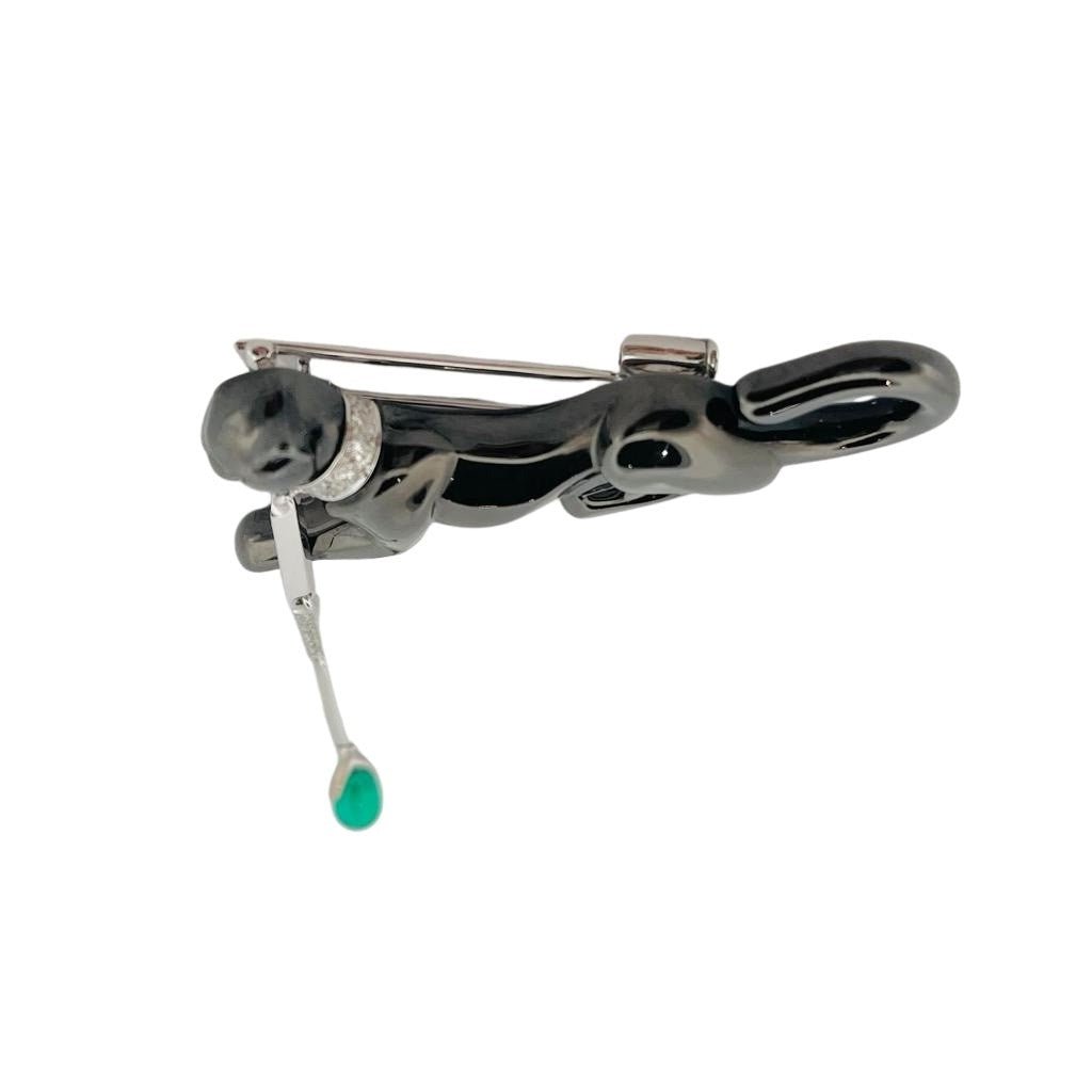 Broche CARTIER Panthère - Castafiore