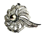 Broche Diamants Art- Déco - Castafiore