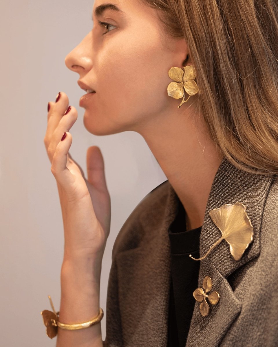 Broche "Gingko" Claude LALANNE - Castafiore