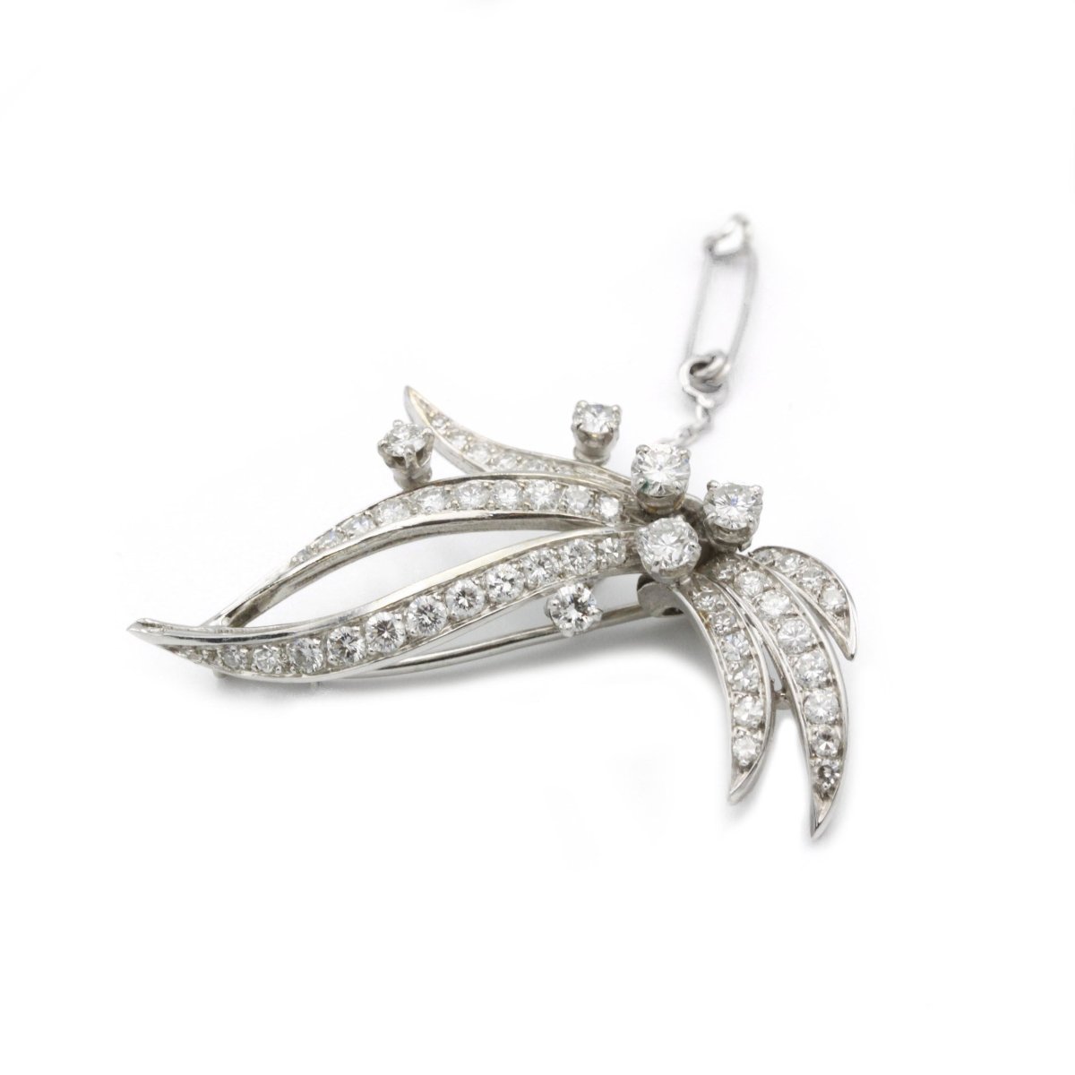 Broche - Or & diamants - Castafiore