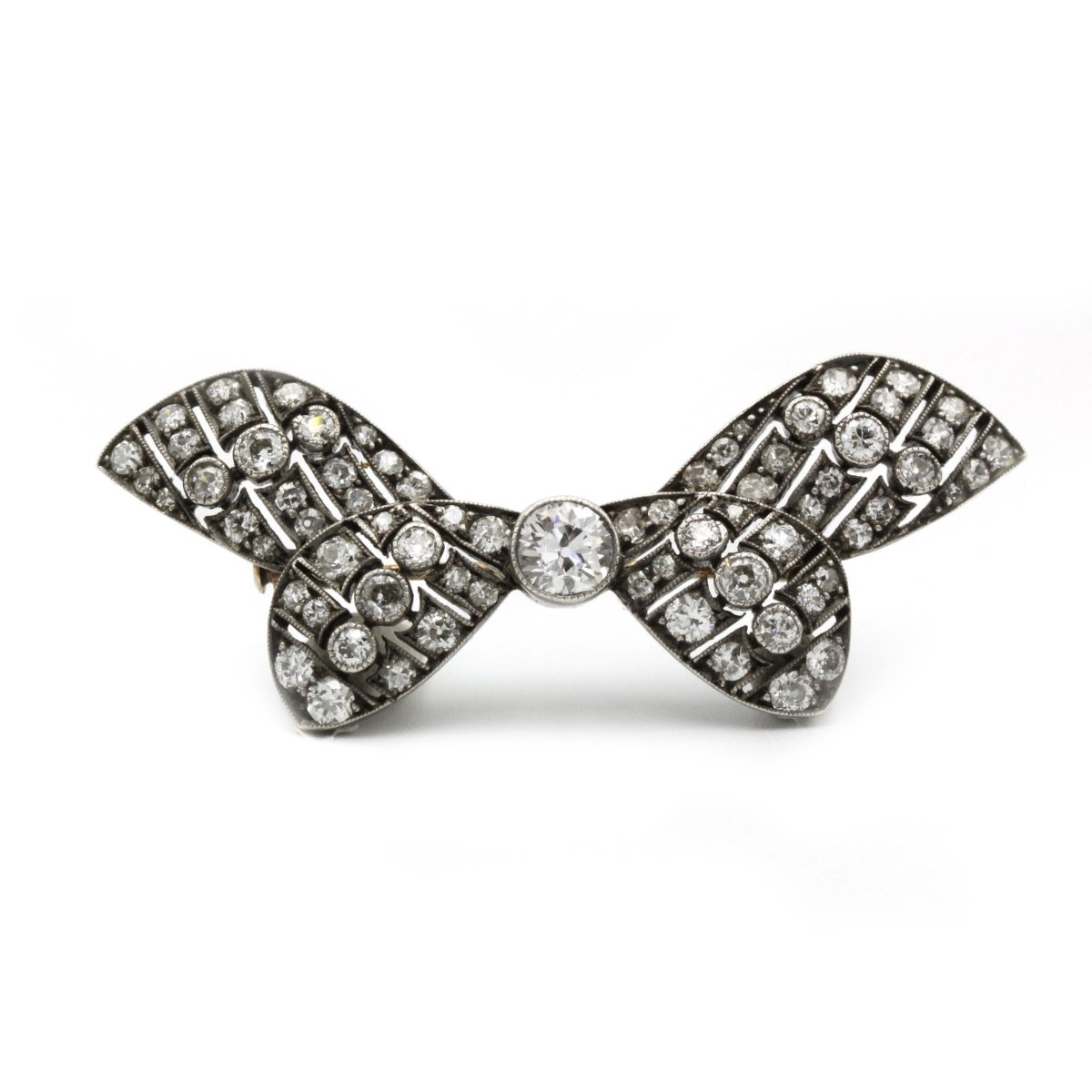 Broche - Or & Diamants - Castafiore