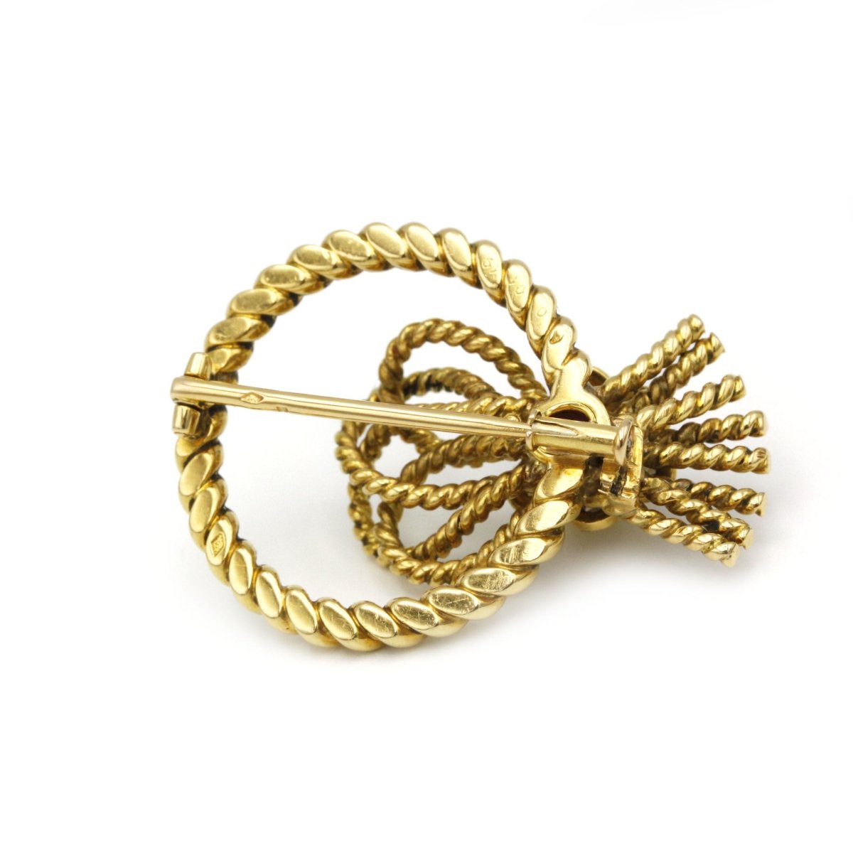 Broche - Or, Diamants et Rubis - Castafiore