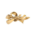 Broche or jaune et diamants - Castafiore