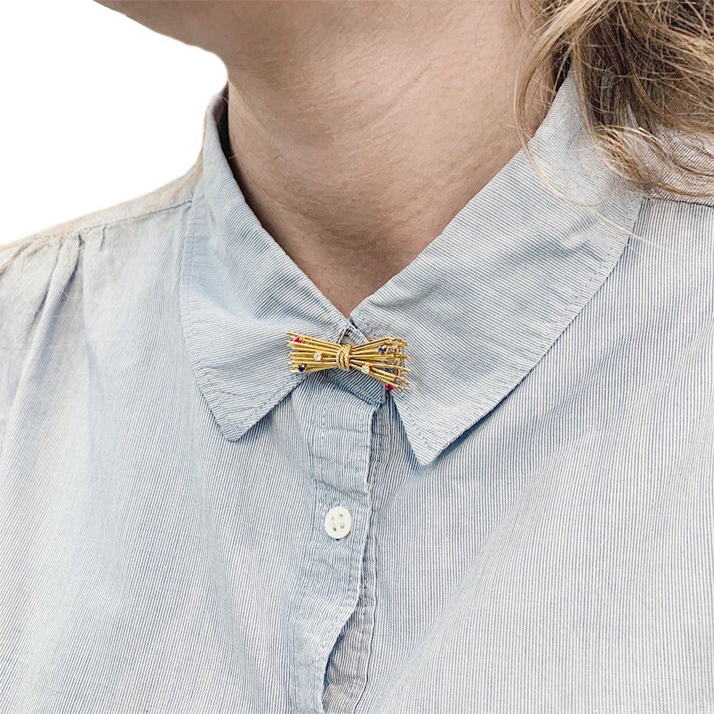 Broche VAN CLEEF & ARPELS "Fagot" - Castafiore