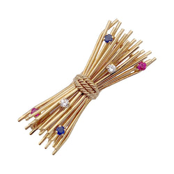 Broche VAN CLEEF & ARPELS "Fagot" - Castafiore