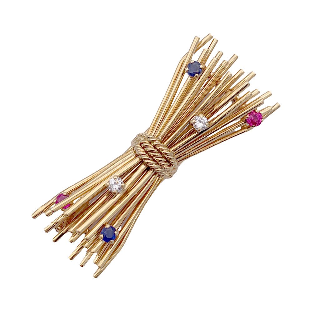 Broche VAN CLEEF & ARPELS "Fagot" - Castafiore