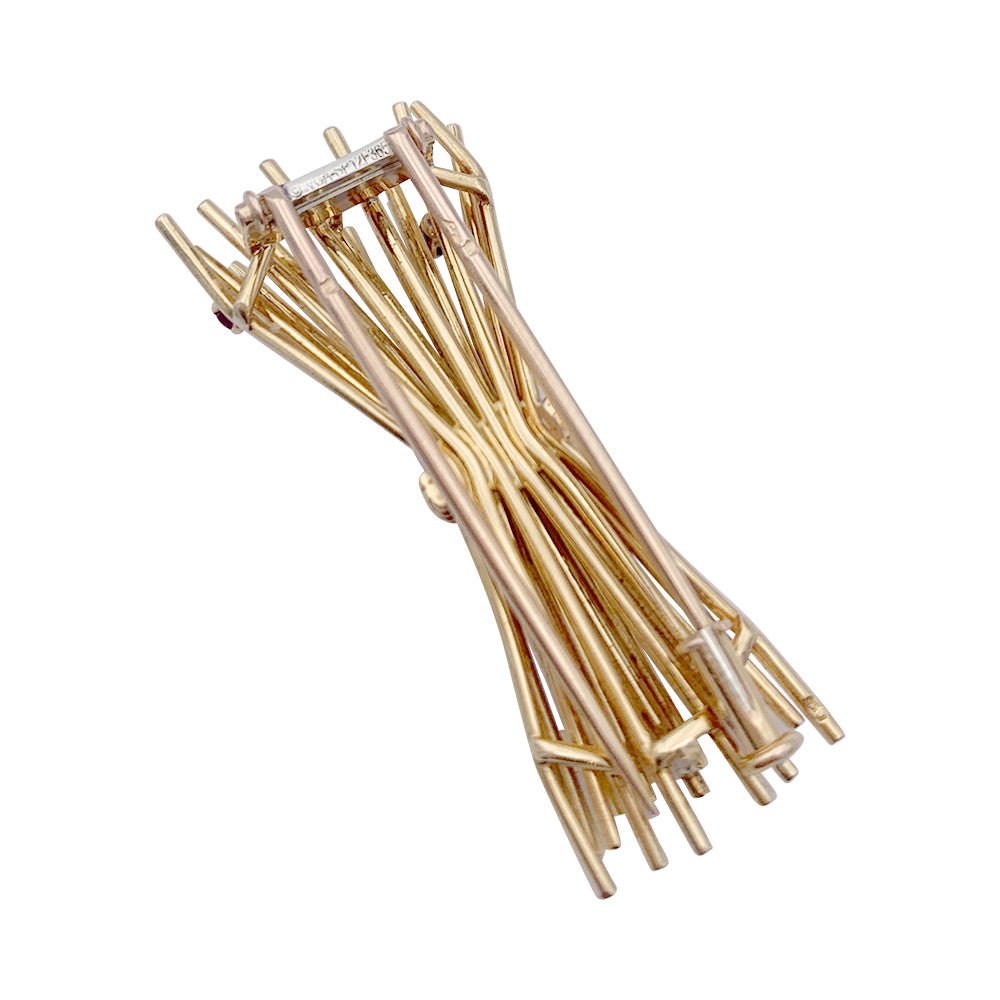 Broche VAN CLEEF & ARPELS "Fagot" - Castafiore