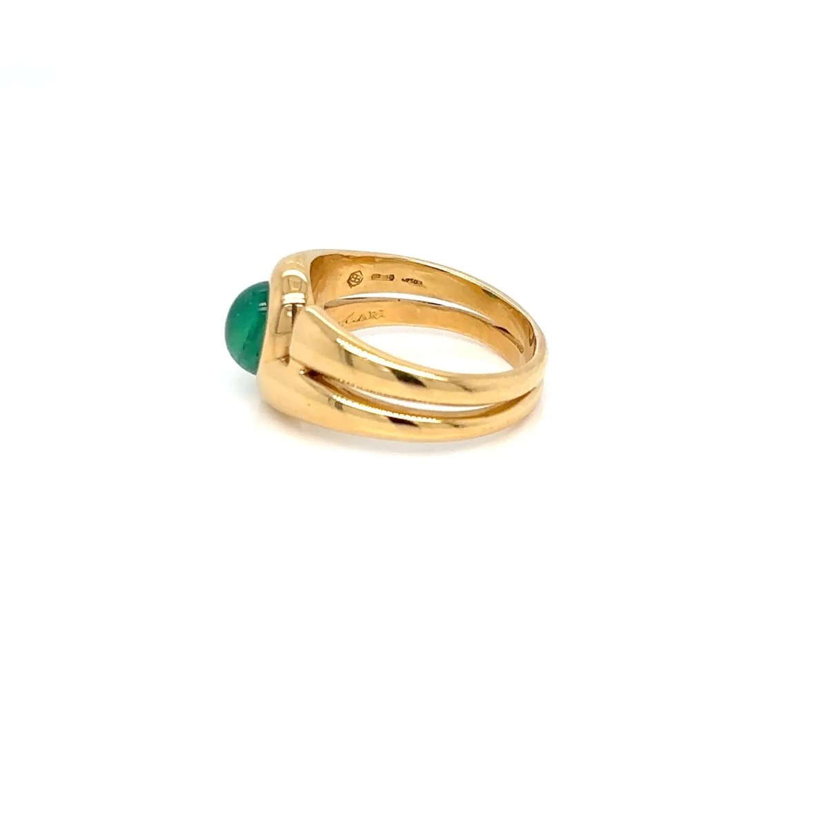 Bulgari 1.37 Carat Colombia Emerald Vintage Ring - Castafiore