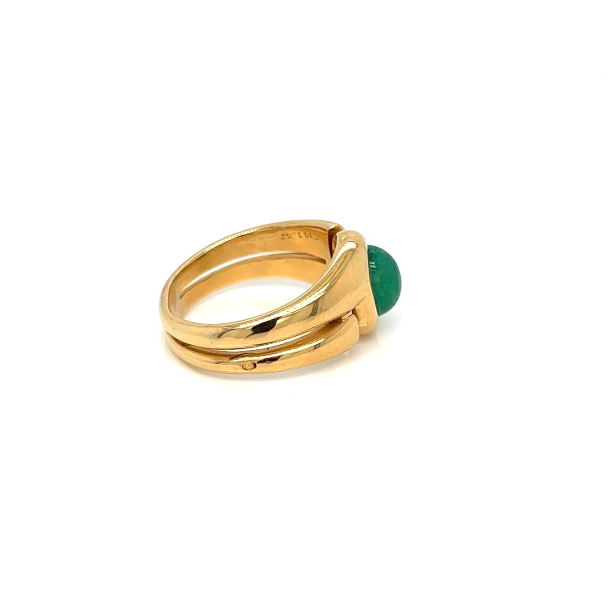 Bulgari 1.37 Carat Colombia Emerald Vintage Ring - Castafiore