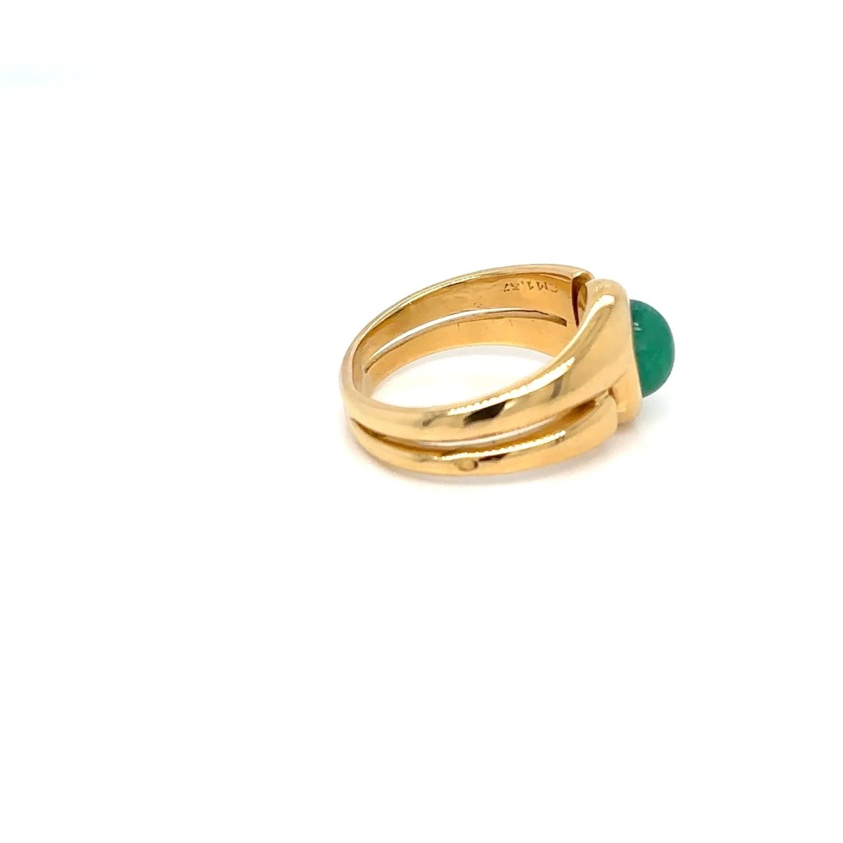 Bulgari 1.37 Carat Colombia Emerald Vintage Ring - Castafiore