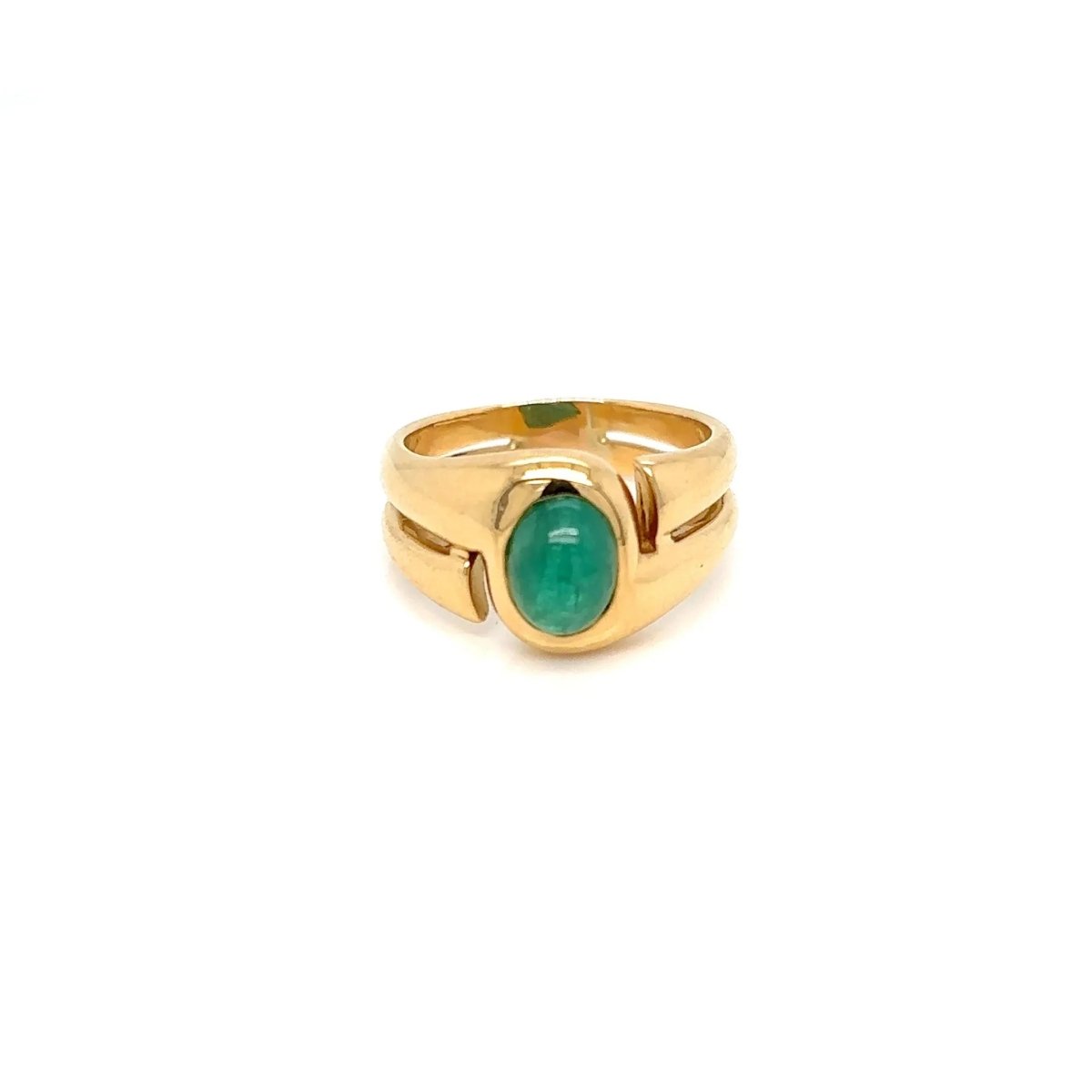 Bulgari 1.37 Carat Colombia Emerald Vintage Ring - Castafiore