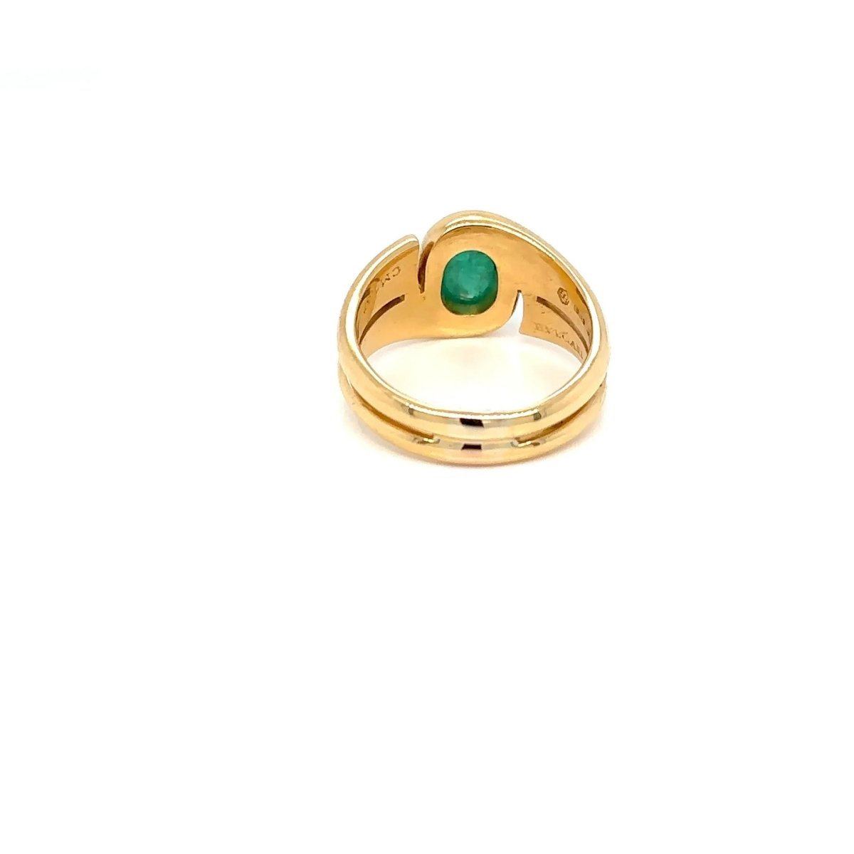 Bulgari 1.37 Carat Colombia Emerald Vintage Ring - Castafiore