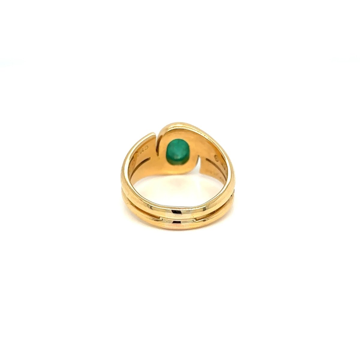 Bulgari 1.37 Carat Colombia Emerald Vintage Ring - Castafiore
