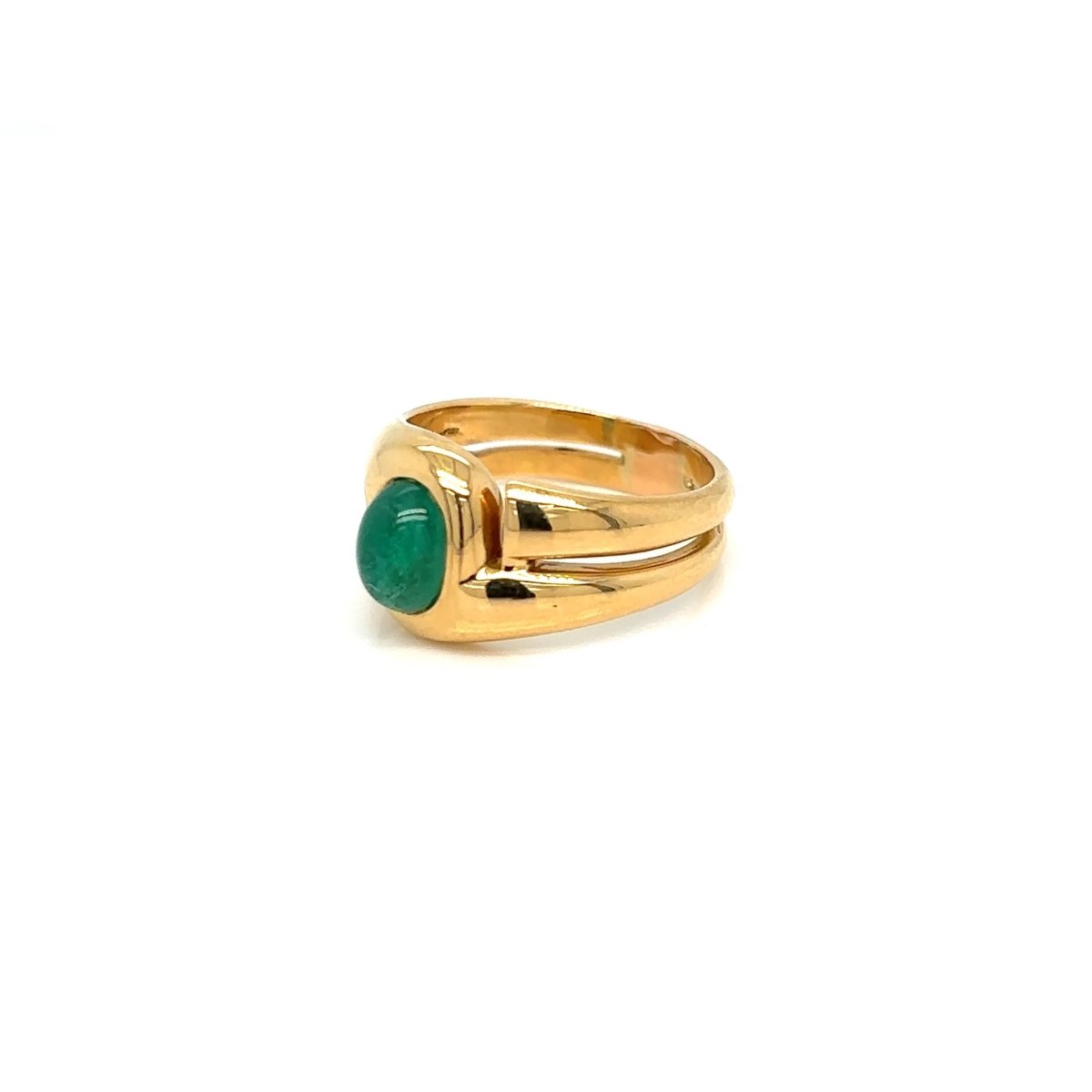 Bulgari 1.37 Carat Colombia Emerald Vintage Ring - Castafiore