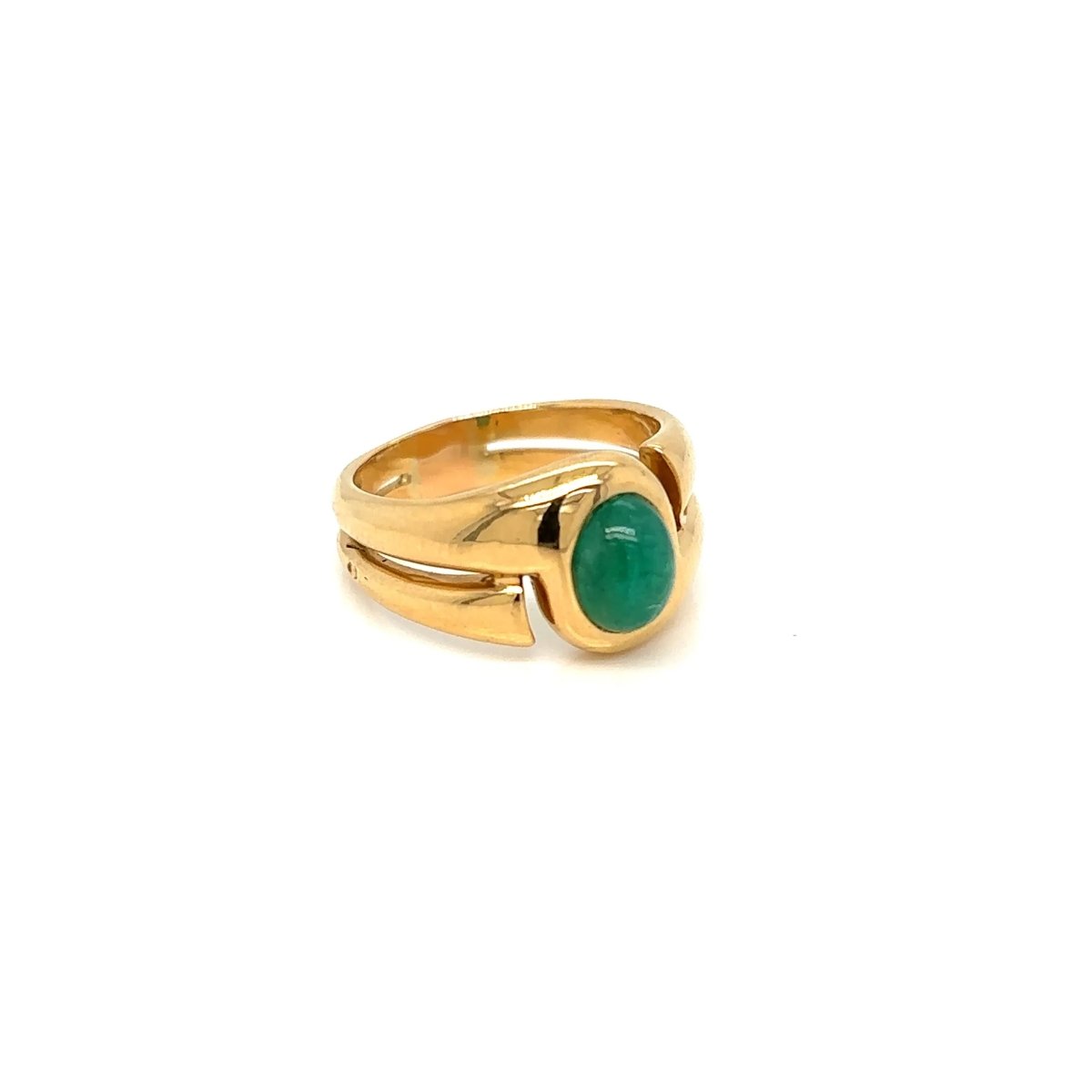 Bulgari 1.37 Carat Colombia Emerald Vintage Ring - Castafiore