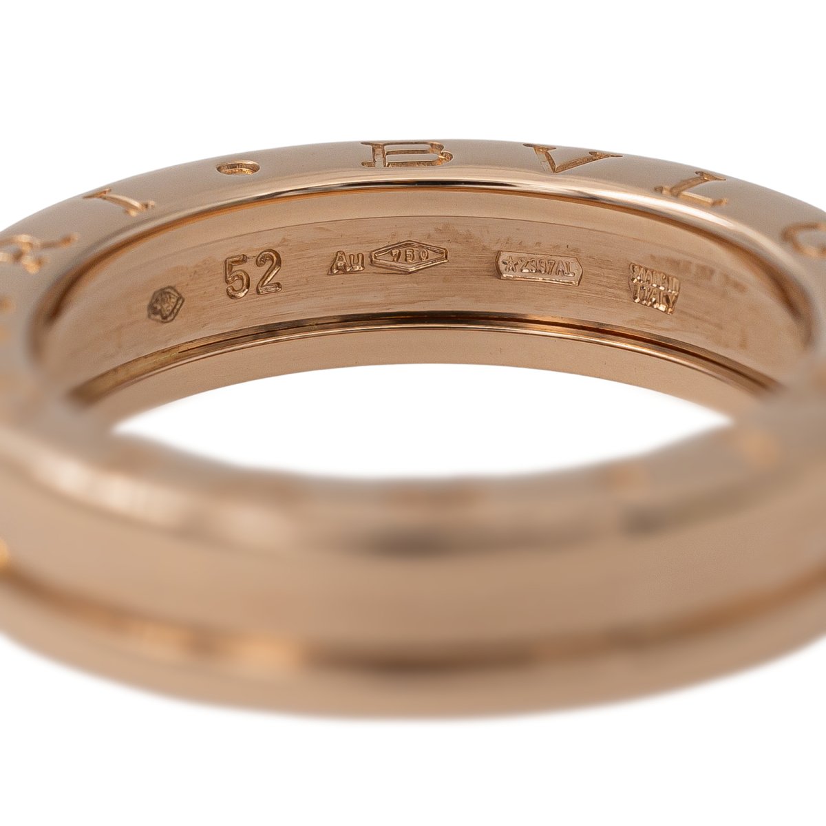 Bulgari Bague B.zero1 Or rose - Castafiore