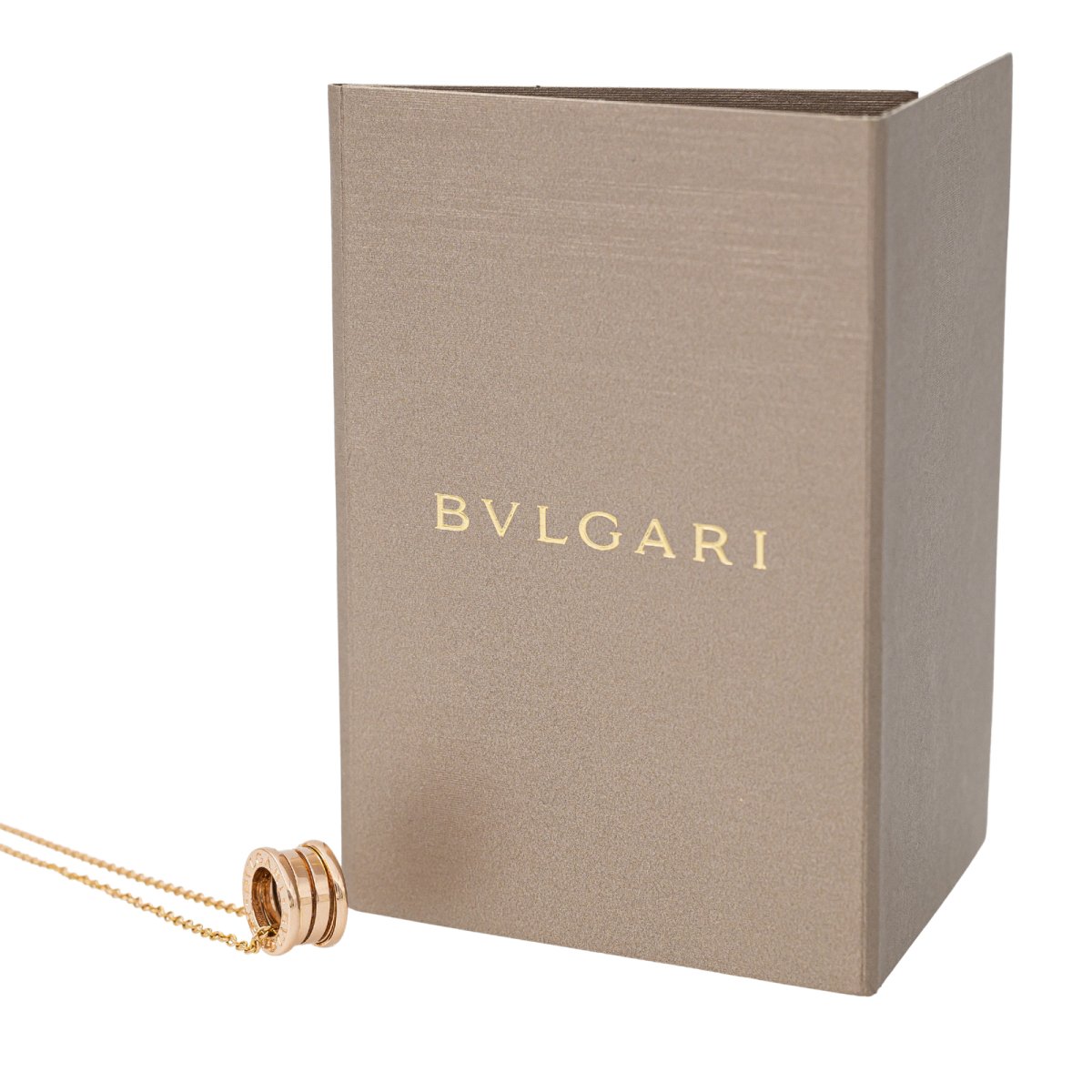 Bulgari Collier Pendentif B.Zero1 Or rose - Castafiore