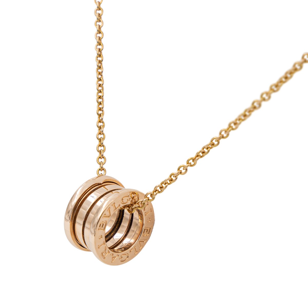 Bulgari Collier Pendentif B.Zero1 Or rose - Castafiore