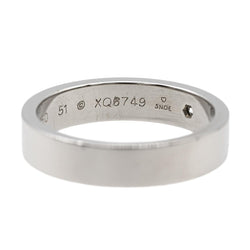 Cartier Bague Alliance Le C Platine Diamant - Castafiore