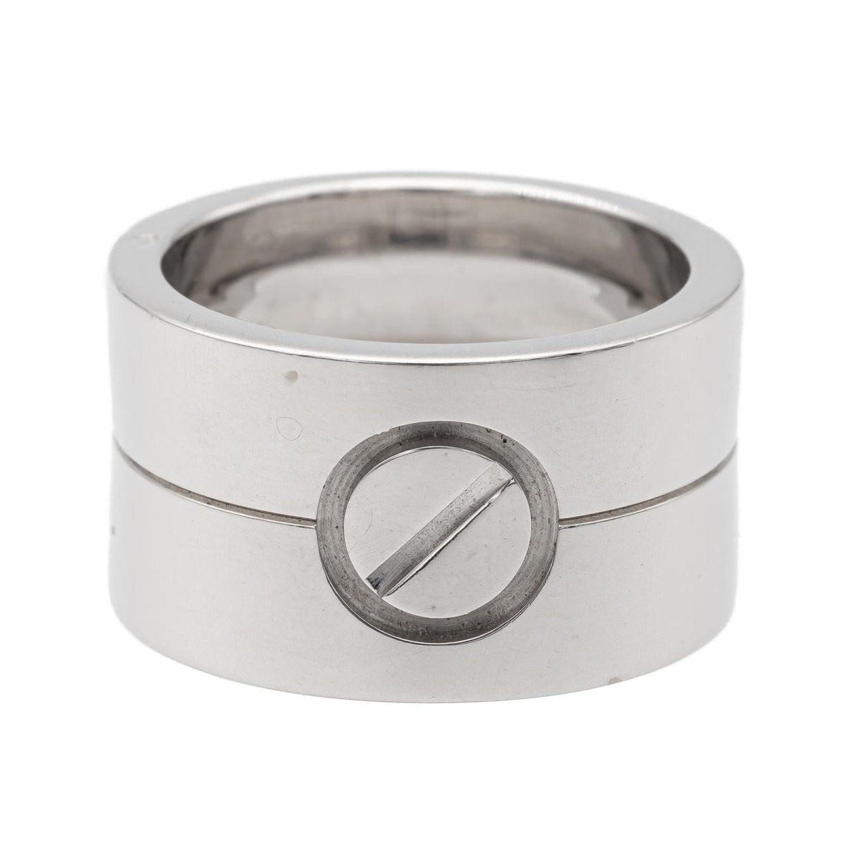 Cartier Bague Love Or blanc - Castafiore