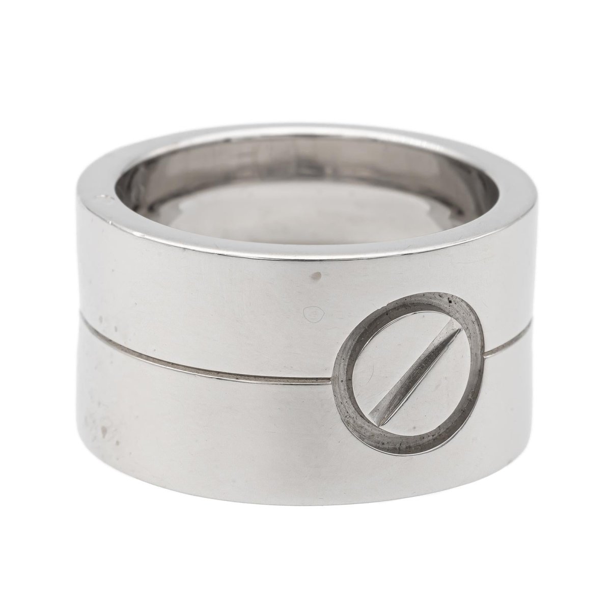 Cartier Bague Love Or blanc - Castafiore