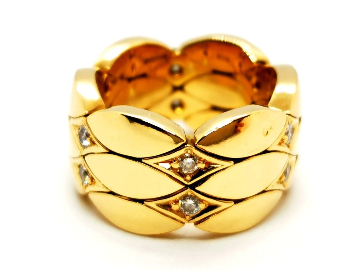 Cartier Bague Or jaune Diamant - Castafiore