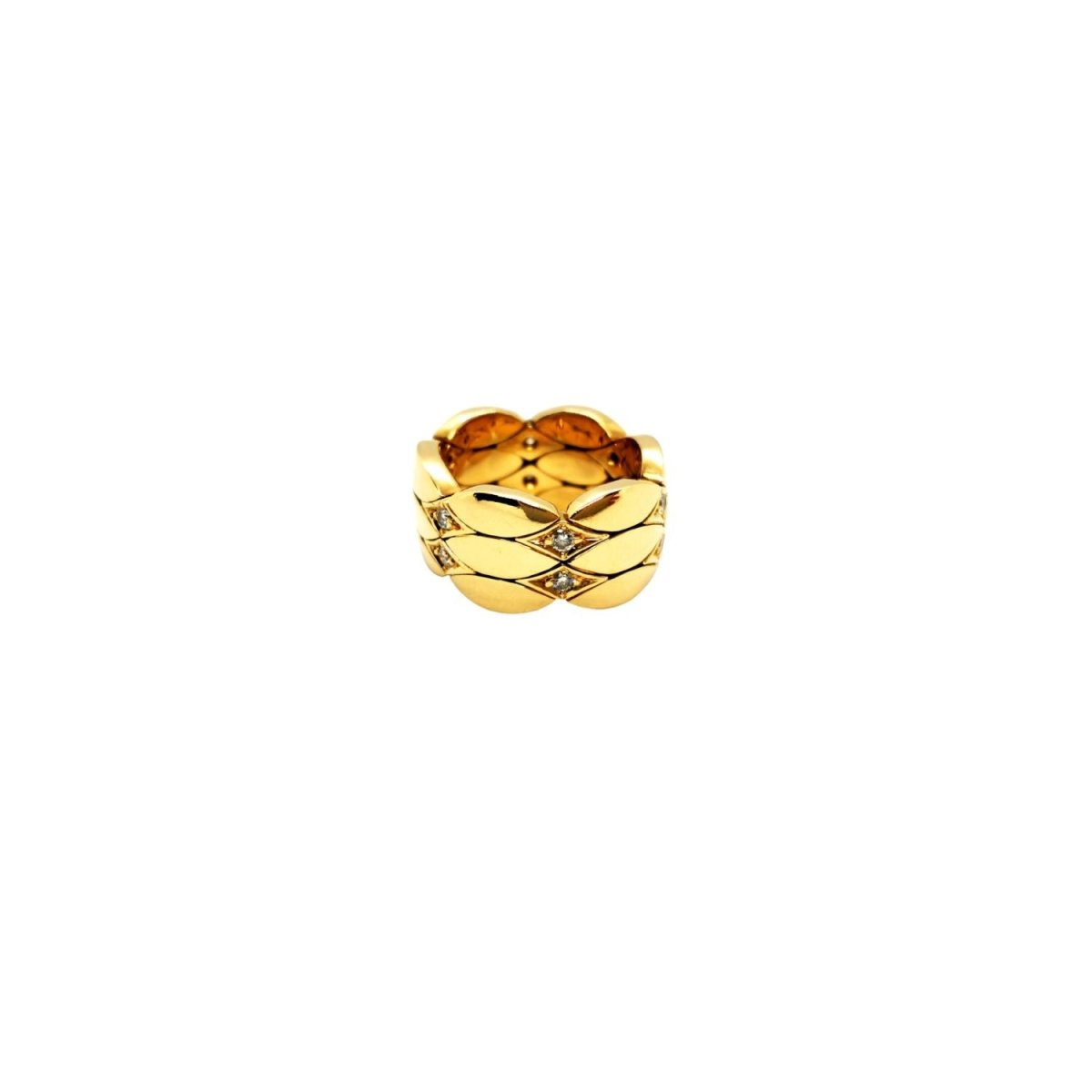 Cartier Bague Or jaune Diamant - Castafiore