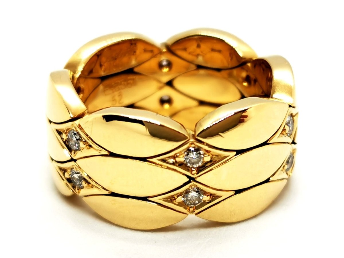Cartier Bague Or jaune Diamant - Castafiore