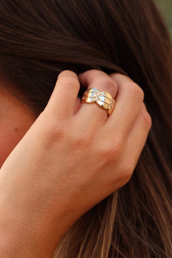 Cartier Bague Or jaune Diamant - Castafiore