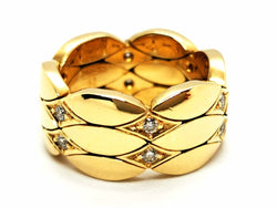 Cartier Bague Or jaune Diamant - Castafiore