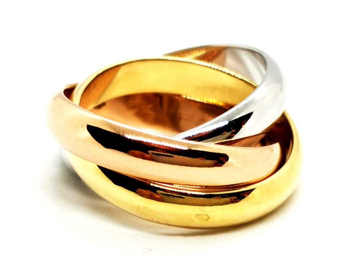 Cartier Bague Trinity Or jaune - Castafiore