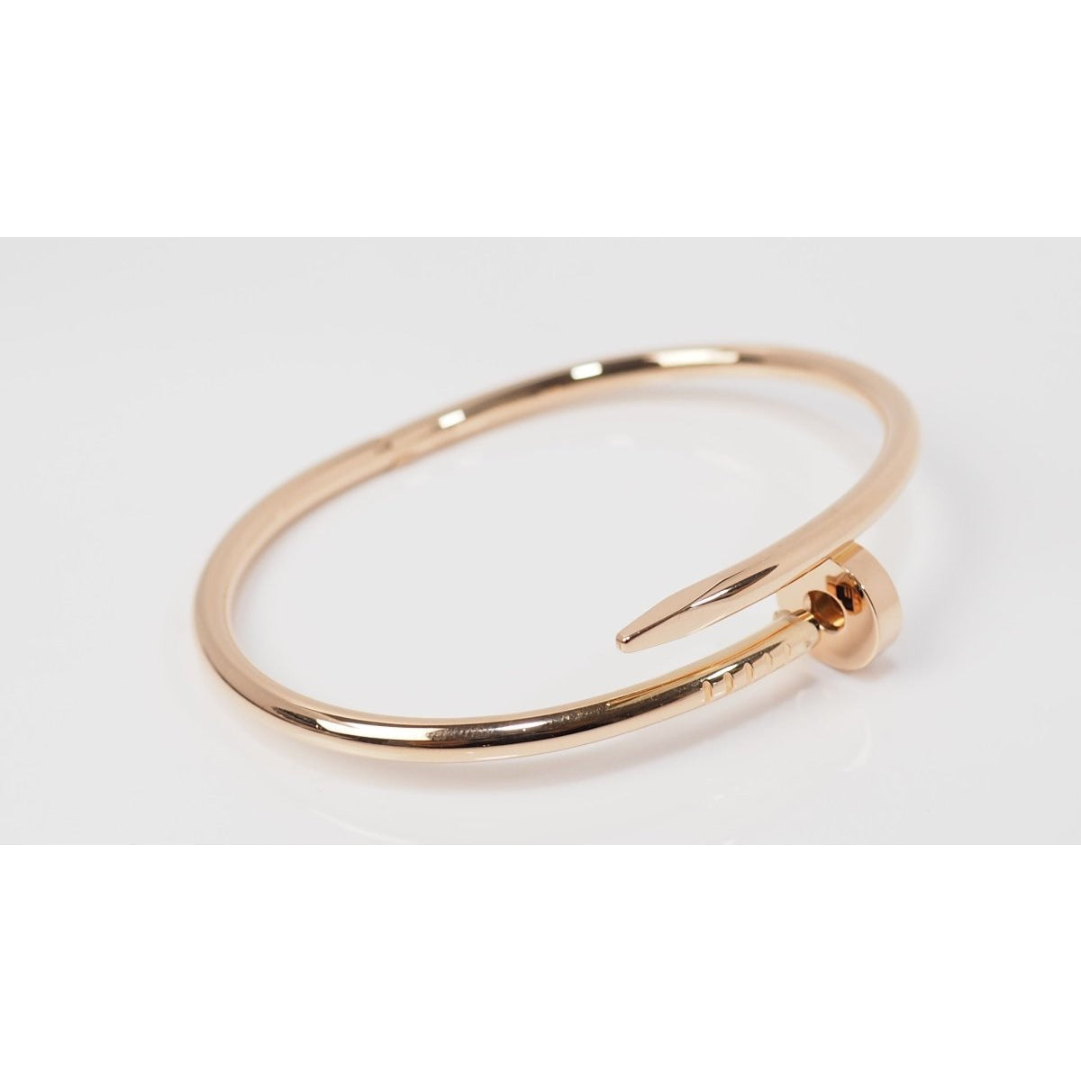 Cartier Bracelet Jonc Juste un clou Or rose - Castafiore