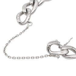 Cartier Bracelet Maille gourmette Or blanc Diamant - Castafiore