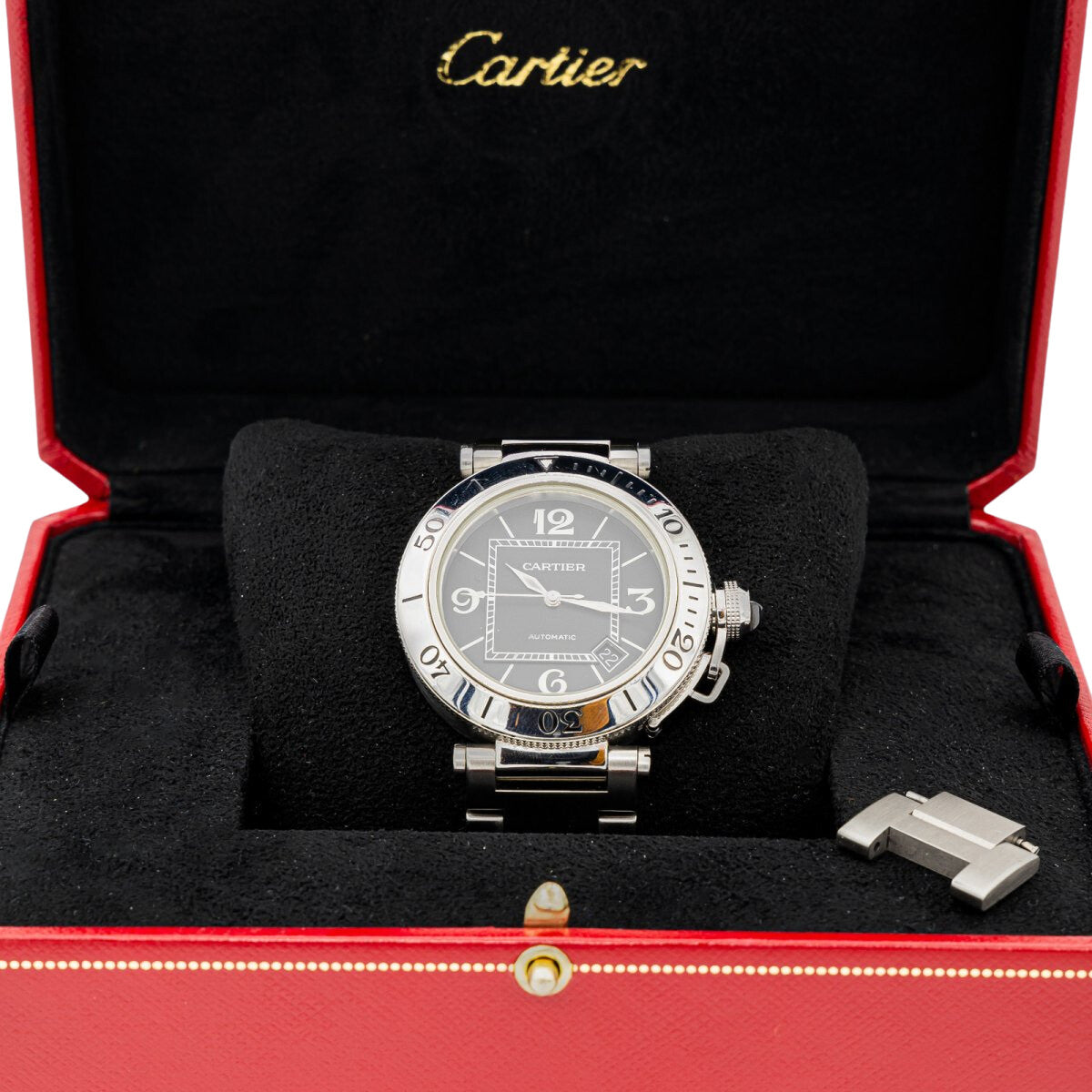 Cartier Montre Pasha Acier - Castafiore