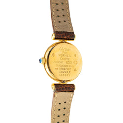 Cartier Montre Vintage Vendôme Vermeil - Castafiore