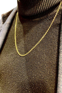 CHAINE MAILLE GOURMETTE ALLONGÉE - Castafiore