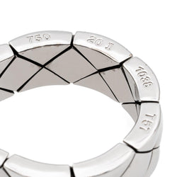 Chanel Bague Coco Crush Or blanc - Castafiore