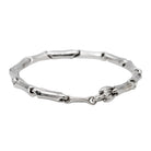 Chimento Bracelet Bamboo Or blanc - Castafiore