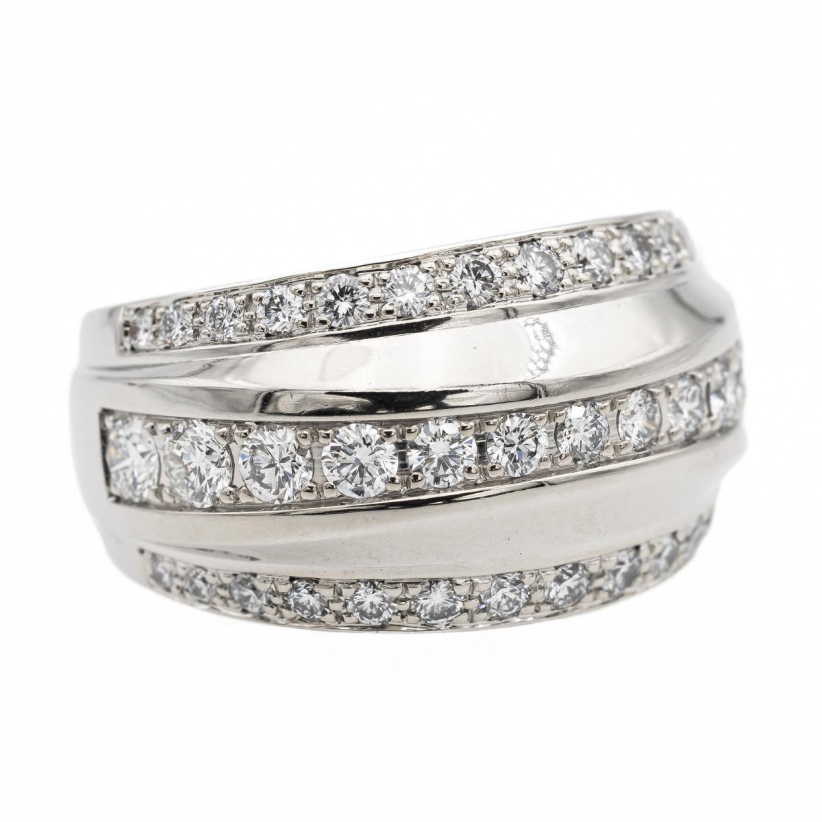 Chopard La Strada Band Ring White gold diamond