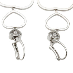 Chopard Boucles d'oreilles Or blanc Diamant - Castafiore