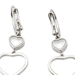 Chopard Boucles d'oreilles Or blanc Diamant - Castafiore