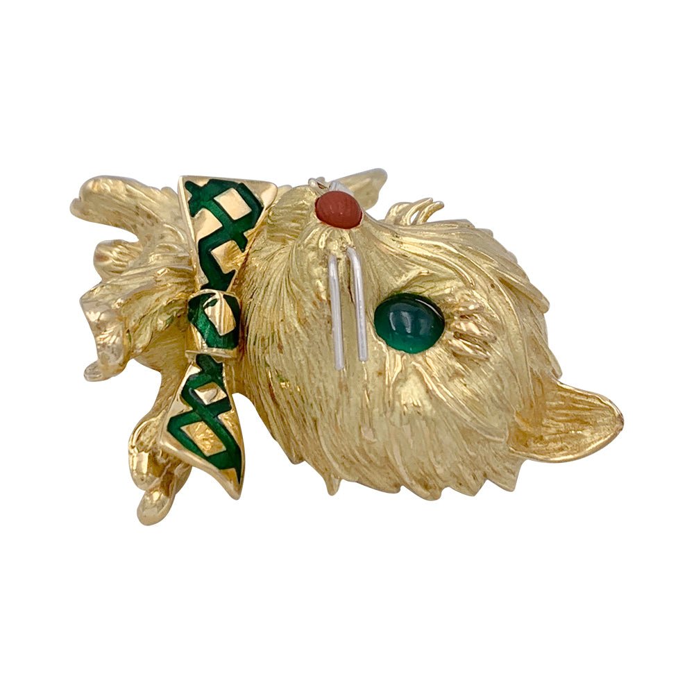 Clip vintage, "Chat" - Castafiore