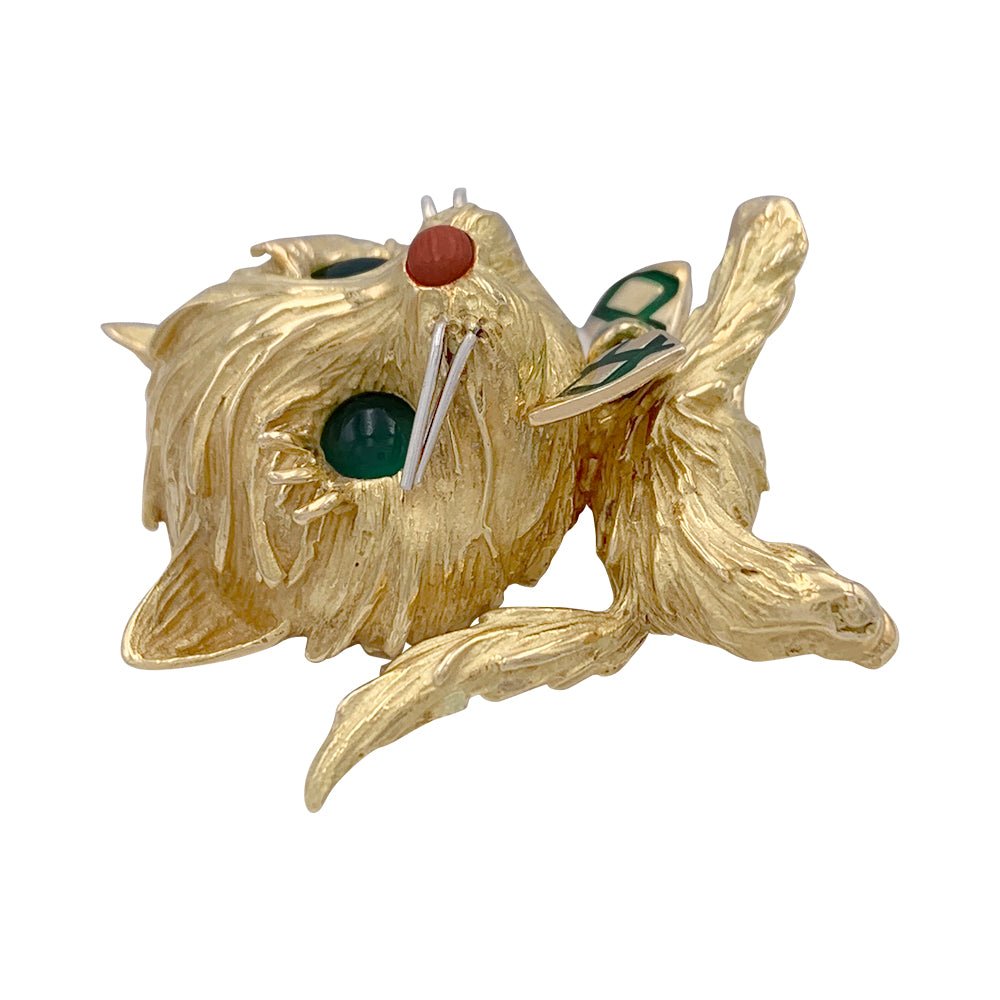 Clip vintage, "Chat" - Castafiore