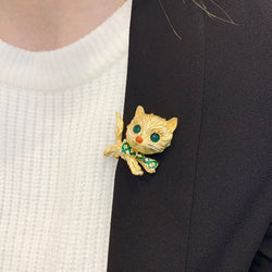 Clip vintage, "Chat" - Castafiore