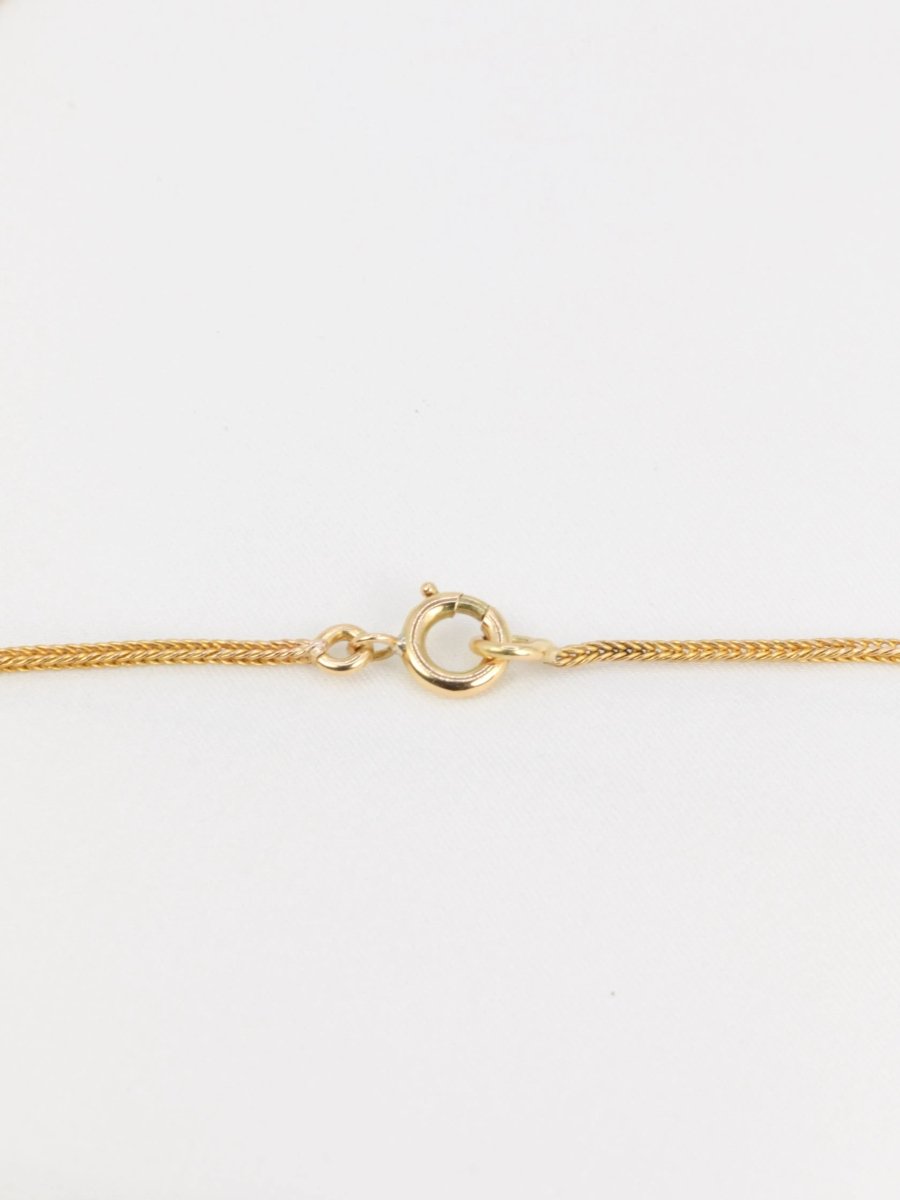 Collier à frange Napoléon III en or jaune et rose - Castafiore