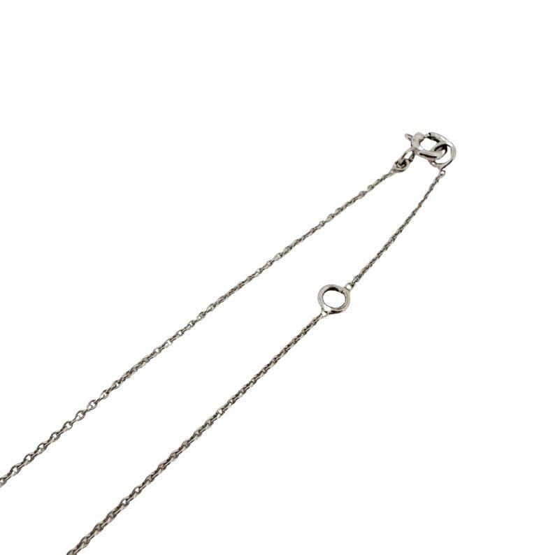 Collier Art Nouveau en platine, or blanc et diamants - Castafiore