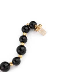 Collier BOUCHERON en or jaune, onyx et corail - Castafiore