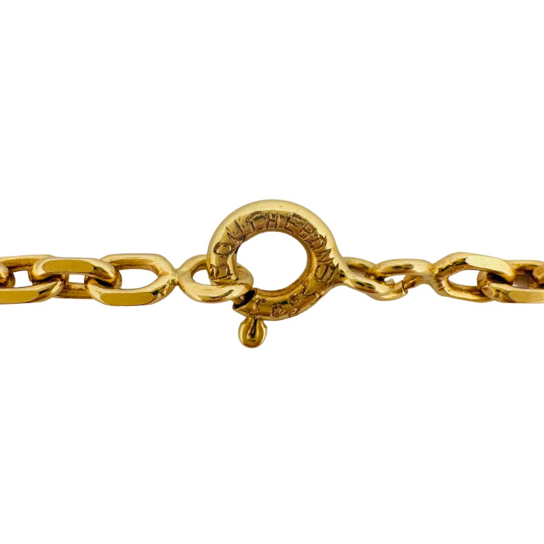 Collier BOUCHERON en or jaune, perle et diamants - Castafiore